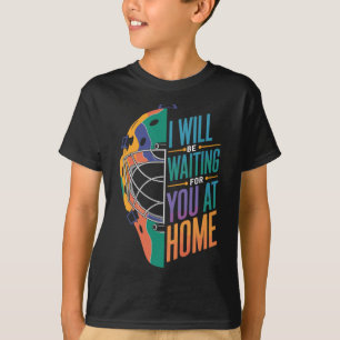 Ich werde zu Hause auf dich warten Softll Catcher  T-Shirt