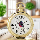 Ich werde zu spät sein weißes Kaninchen Taschenuhr<br><div class="desc">Vintage Alice im Wunderland Pocket Watch - Verpassen Sie diese nicht. Mit dieser ultra coolen und stilvollen Taschenuhr der Alice im Wunderland kommen Sie nie wieder zu spät. Eine fantastische Geschenkidee für Familienmitglieder, Freunde oder Kollegen, die mit diesem sehr geliebten Klassiker vertraut sind. Mit dem weißen Kaninchen in der klassischen...</div>