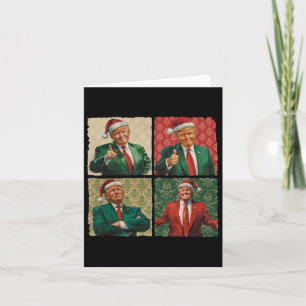 Ich werde zu Weihnachten lustiger Trump Xmas Weihn Karte
