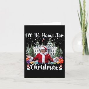 Ich werde zu Weihnachten lustiger Weihnachtsmann T Karte