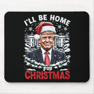 Ich werde zu Weihnachten nach Hause kommen Patriot Mousepad