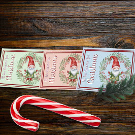 Ich werde zu Weihnachten Watercolor Card kommen Dankeskarte