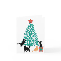 "Ich werde zu Weihnachten zu Hause sein" Katzen-We