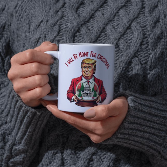 "Ich werde zu Weihnachten Zuhause" Tasse - Feierli (Von Creator hochgeladen)