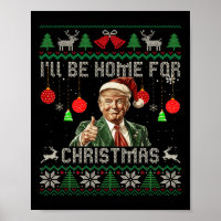 Ich werde Zuhause für Weihnachten lustig Trump häs