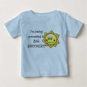 Ich werde zum großen Bruder befördert Baby T-Shir T-shirt