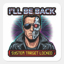Ich werde zurück sein - 80er Action Cyborg Retrowa