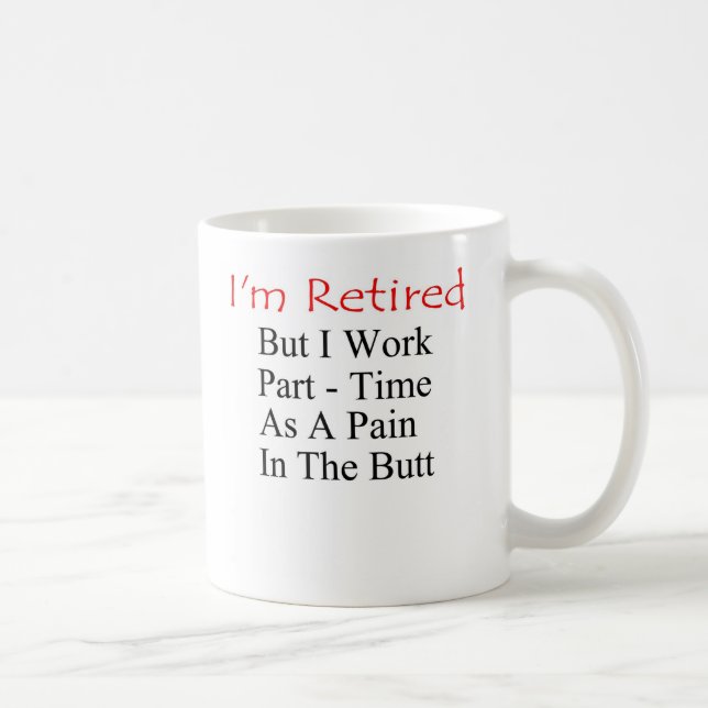 Ich werde zurückgezogen kaffeetasse (Rechts)