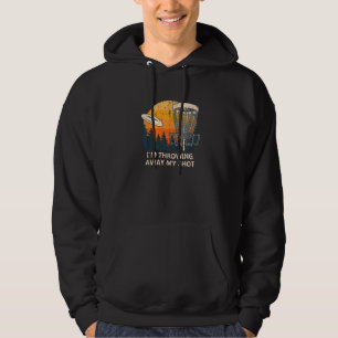 Ich werfe meinen Shot Disk Golf Contest Golfer weg Hoodie