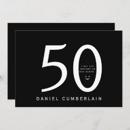 Ich wette, du hältst ihn für älter witzig Geburtst Einladung