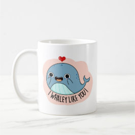 Ich whaley like you Funny Whale Pub Kaffeetasse