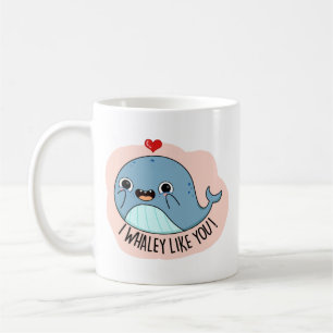 Ich whaley like you Funny Whale Pub Kaffeetasse