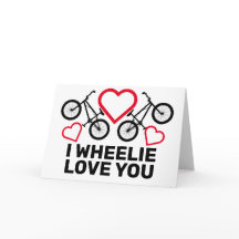 Ich Wheelie Liebe Dich