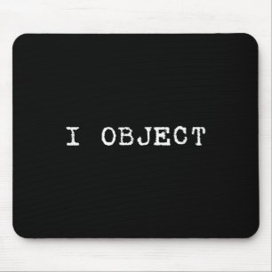Ich widersetze mich Rechtsanwalt Student Funny Gif Mousepad