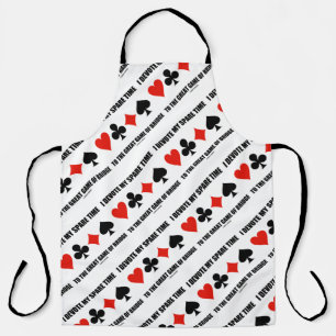 Ich widme meine Freizeit dem großen Spiel der Br Schürze