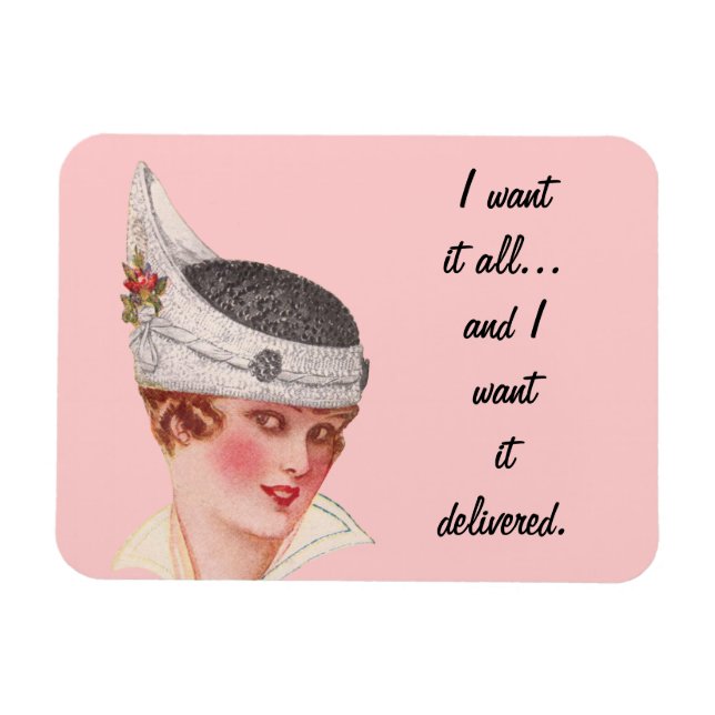 Ich will alles... magnet (Horizontal)