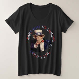 Ich will, dass du feierst, als wäre es 1776 große größe T-Shirt