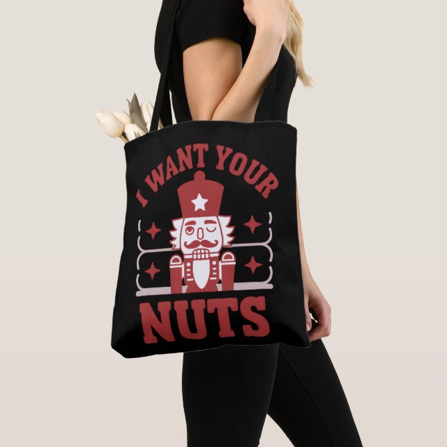 Ich will deine Nüsse Nussknacker Snarky Weihnachte (Von Nahem)
