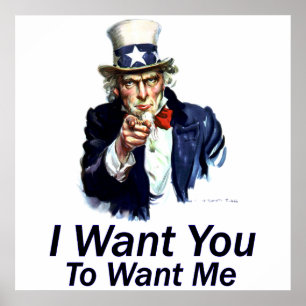 Ich will dich: Poster 'Dich wollen'