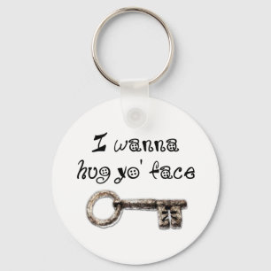 Ich will dich umarmen (dein Gesicht) Schlüsselanhänger