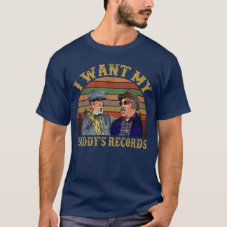 Ich will die Platten meines Daddys Retro-Vintage-S T-Shirt