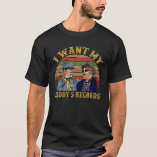 Ich Will Die Platten Meines Vaters Retro Vintage S T-Shirt
