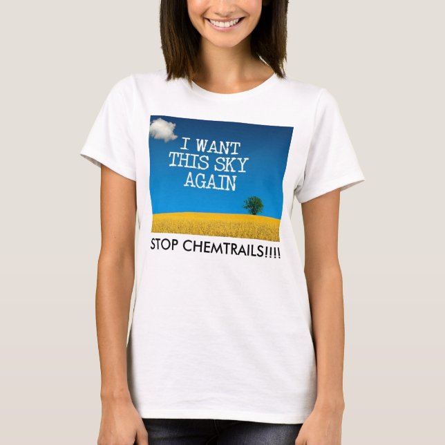 ICH WILL DIESEN HIMMEL WIEDER - STOPPEN SIE T-Shirt (Vorderseite)