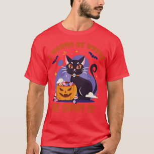 Ich will dort sein, wo die Süßigkeit ist lustig sc T-Shirt