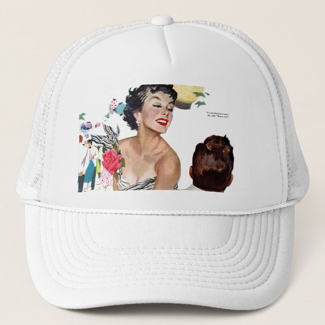 Ich will einen Mann Truckerkappe (Vorderseite)