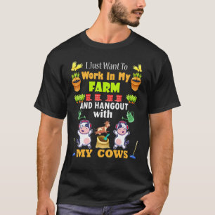Ich will einfach nur auf meinem Hof arbeiten und m T-Shirt