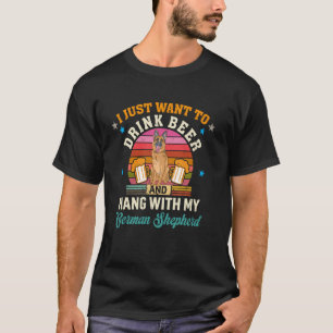Ich will einfach nur Bier trinken und mit meinem d T-Shirt