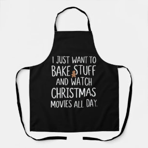 Ich will einfach nur Sachen backen und Weihnachtsf Schürze