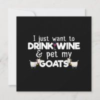 Ich will einfach nur Wein trinken und meine Ziegen