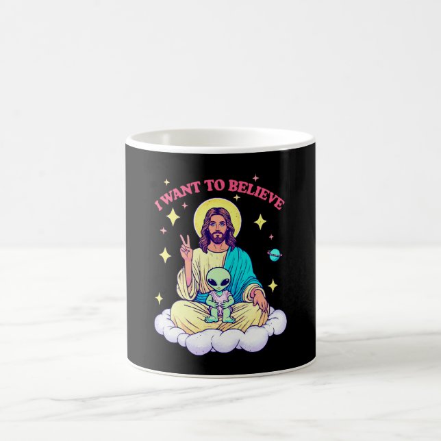 Ich will glauben kaffeetasse (Mittel)