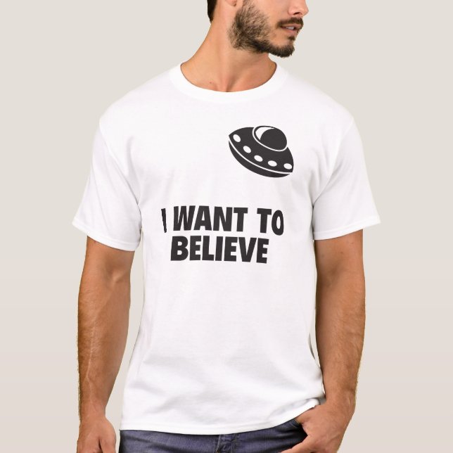 Ich will glauben T-Shirt (Vorderseite)