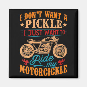 Ich will keinen Ckle ich will nur mein Motorrad fa Magnet