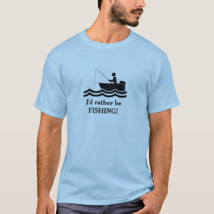 Ich will lieber das Design Tee Shirt fischen