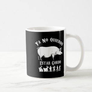 Ich will nicht mehr dick sein Lustiges Workout-Gym Kaffeetasse