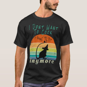 Ich will nicht mehr kochen, ich will sterben Vinta T-Shirt