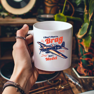 Ich will nicht prahlen, aber ich modelliere kaffeetasse