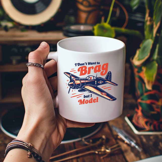 Ich will nicht prahlen, aber ich modelliere kaffeetasse (Von Creator hochgeladen)