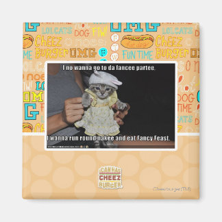 Ich will nicht zu da Fancer Party gehen Magnet