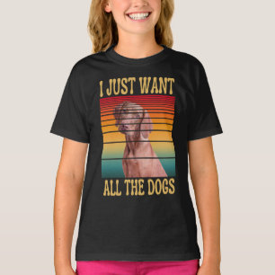 ICH WILL NUR ALLE HUNDE T-Shirt