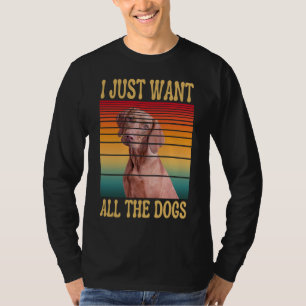 ICH WILL NUR ALLE HUNDE T-Shirt