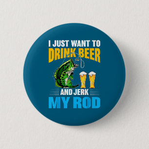 Ich will nur Bier trinken und meinen Stab lustig b Button