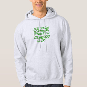 Ich will Sankt Liste der frechen Jungen Hoodie