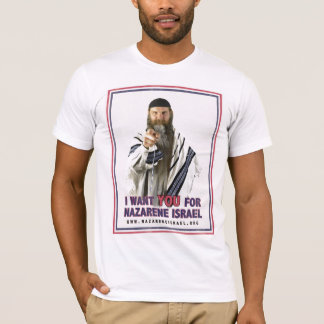 Ich will Sie für Nazaräer Israel T-Shirt