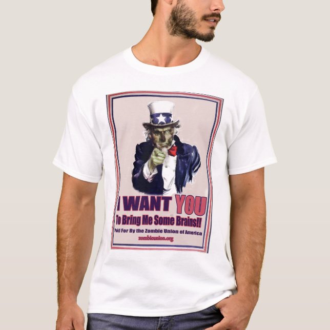 Ich will Sie T-Shirt (Vorderseite)