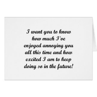 Ich will Sie, um zu wissen