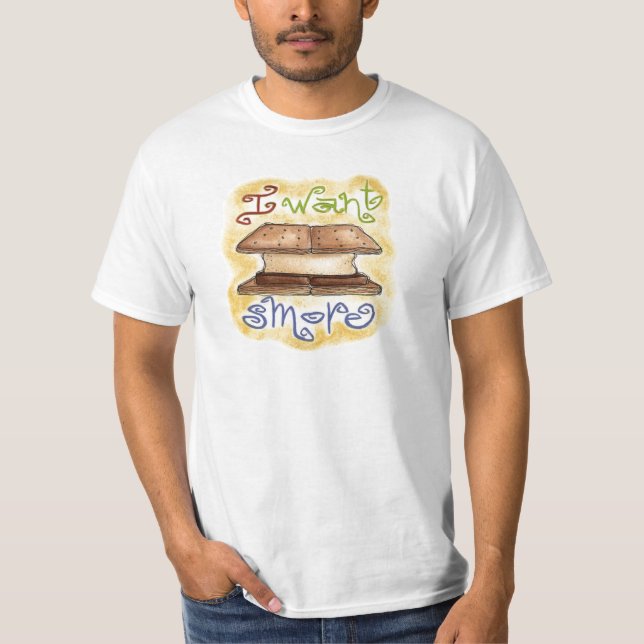 Ich will smore T-Shirt (Vorderseite)